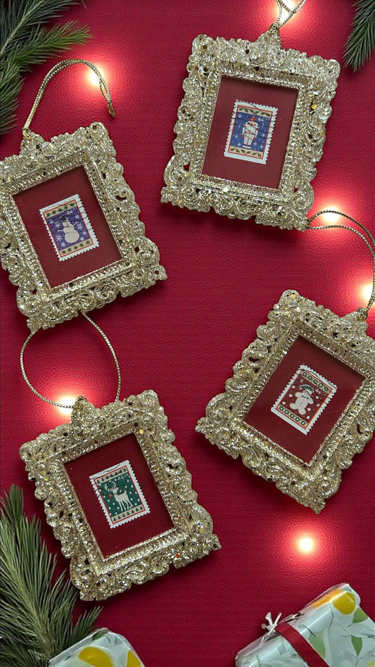 Addobbo Natalizio - Renna con Pallina Rossa - Lady Nostalgia