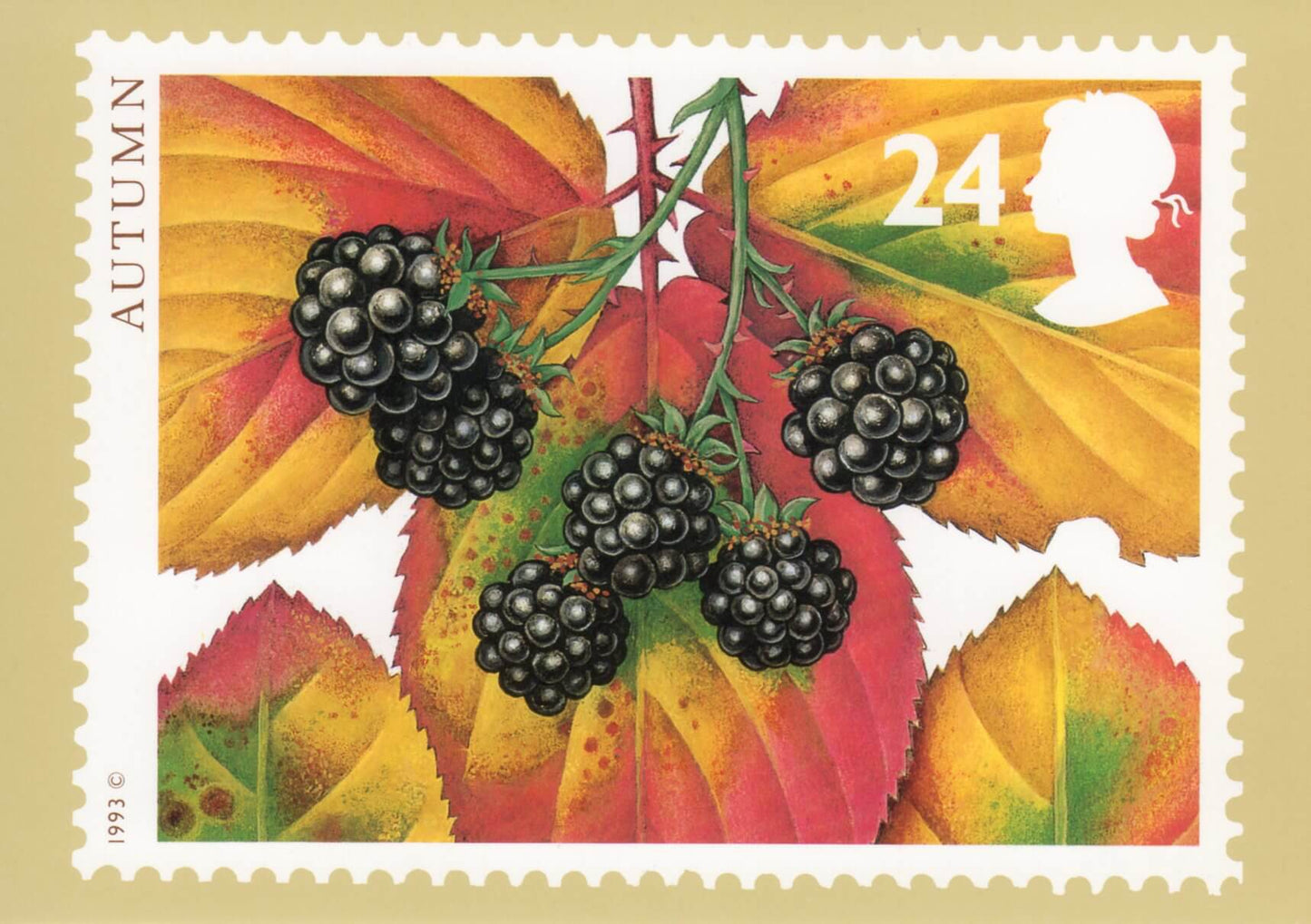 Collana Autunno - More (francobollo GB 1993) - Lady Nostalgia