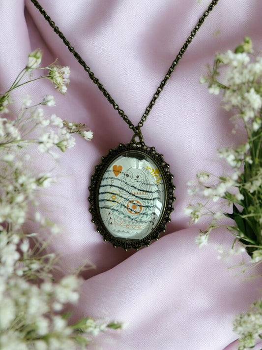 COLLANA CARTA DA GIOCO - BELLEZZA INDOMITA - Lady Nostalgia