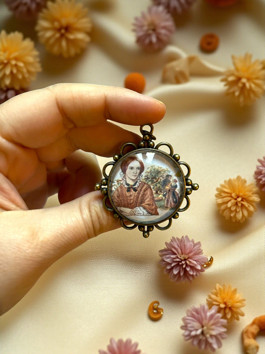 Collana Charlotte Brontë (da francobollo inglese) - Lady Nostalgia