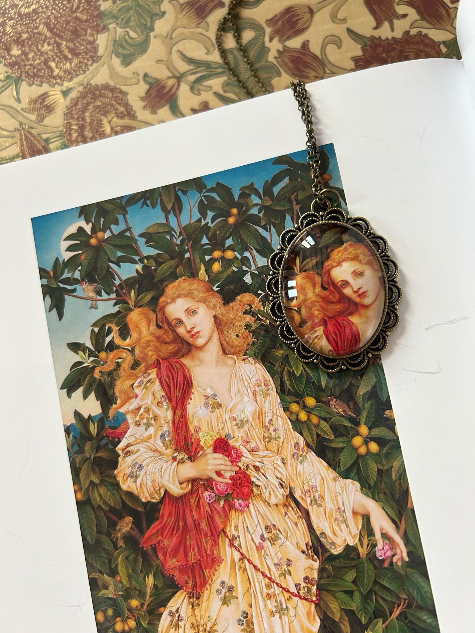 Collana Flora Evelyn De Morgan - Lady Nostalgia
