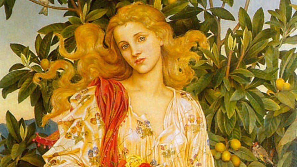Collana Flora Evelyn De Morgan - Lady Nostalgia