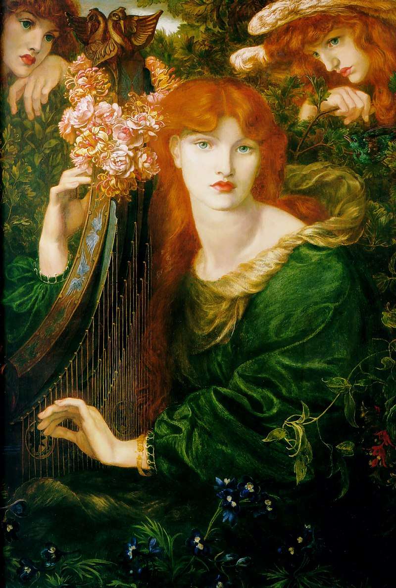 Collana La ghirlandata - Dante Gabriel Rossetti - Lady Nostalgia