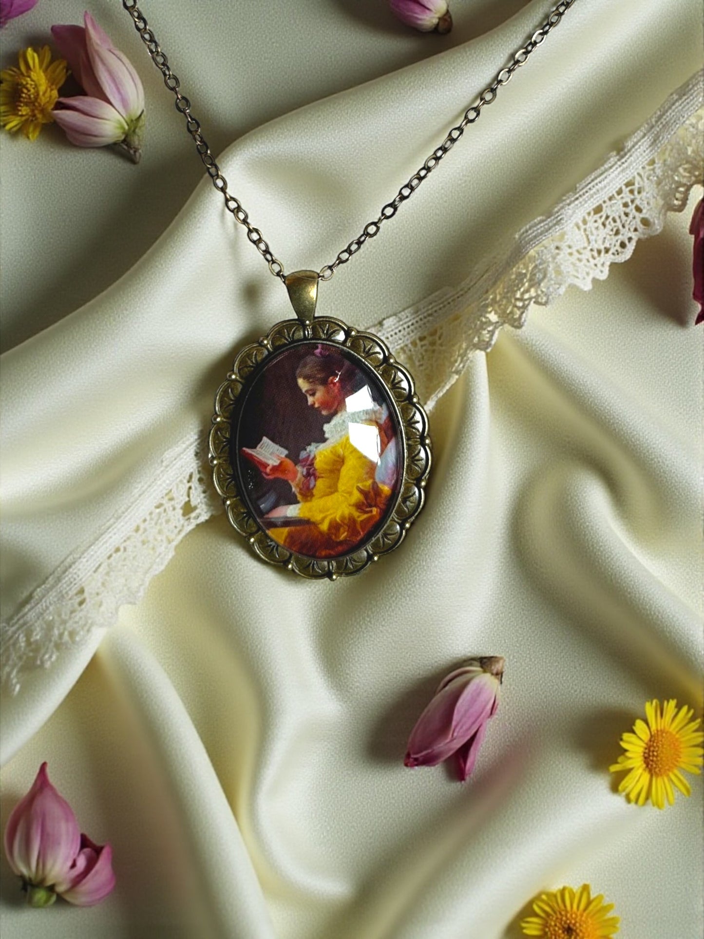 Collana "La Lettrice" - Fragonard - Lady Nostalgia