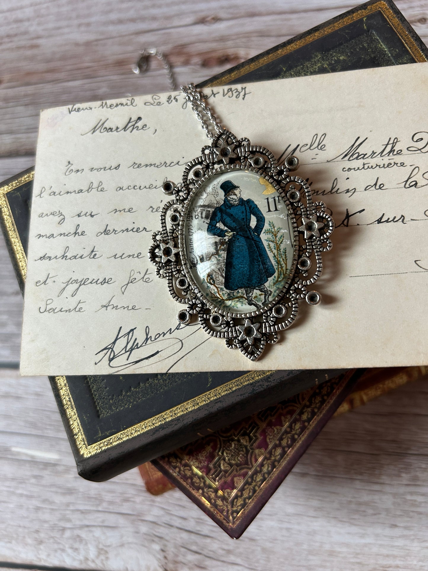Collana Mr Darcy - Jane Austen - Lady Nostalgia
