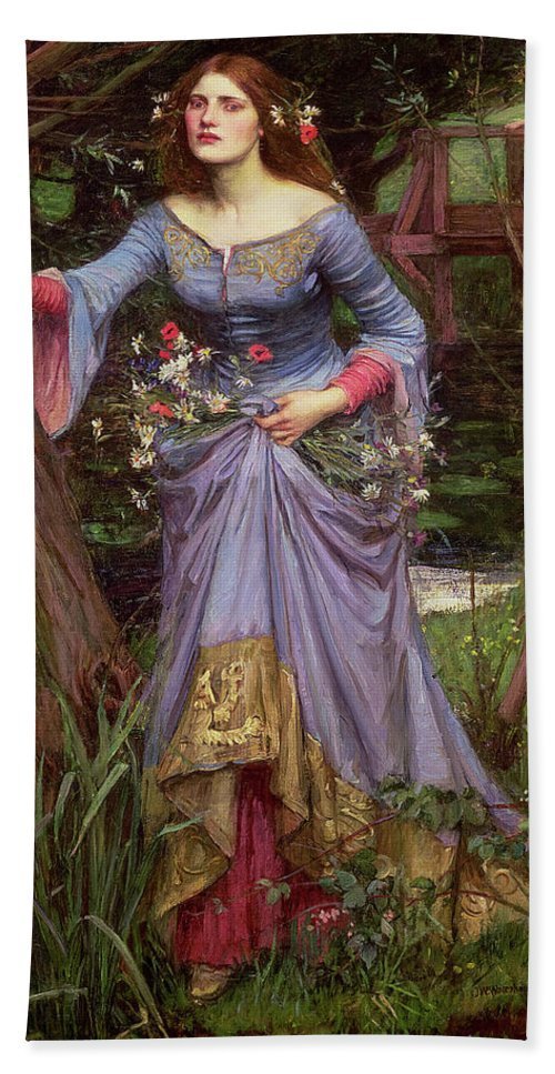 Collana Ofelia in blu - John William Waterhouse - Lady Nostalgia