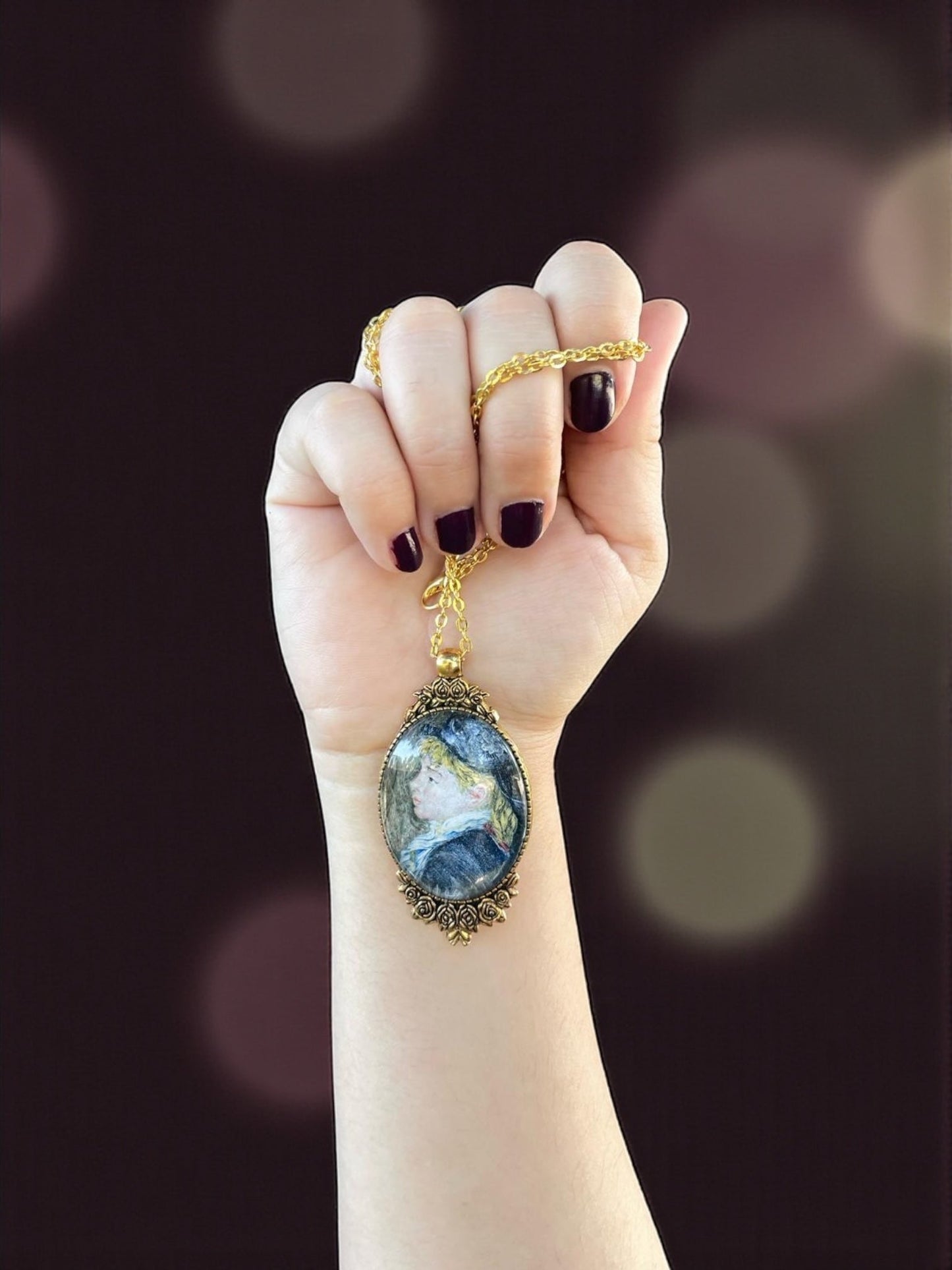 Collana Renoir (francobollo Francia 1968) - Lady Nostalgia