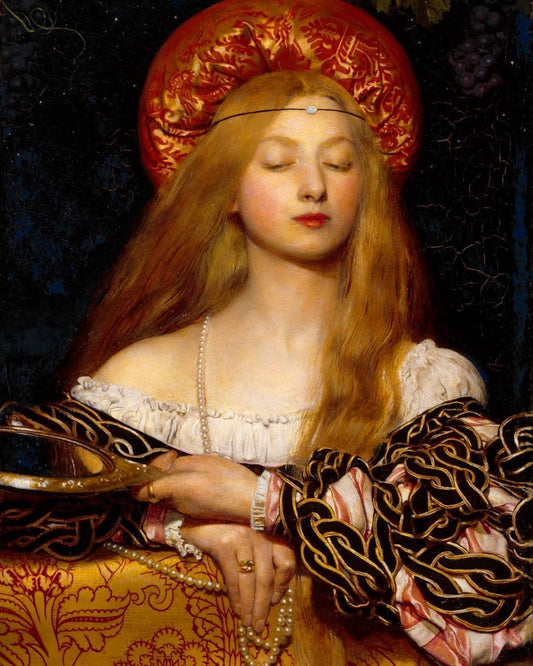 Collana Vanity di Cowper Preraffaellita - Lady Nostalgia