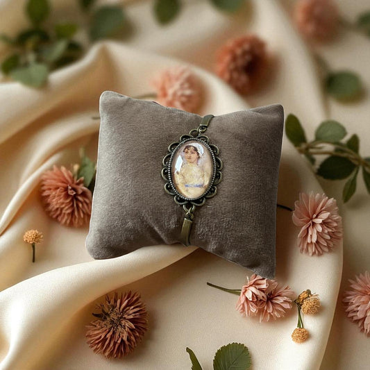 bracciale jane austen ritratto cassandra