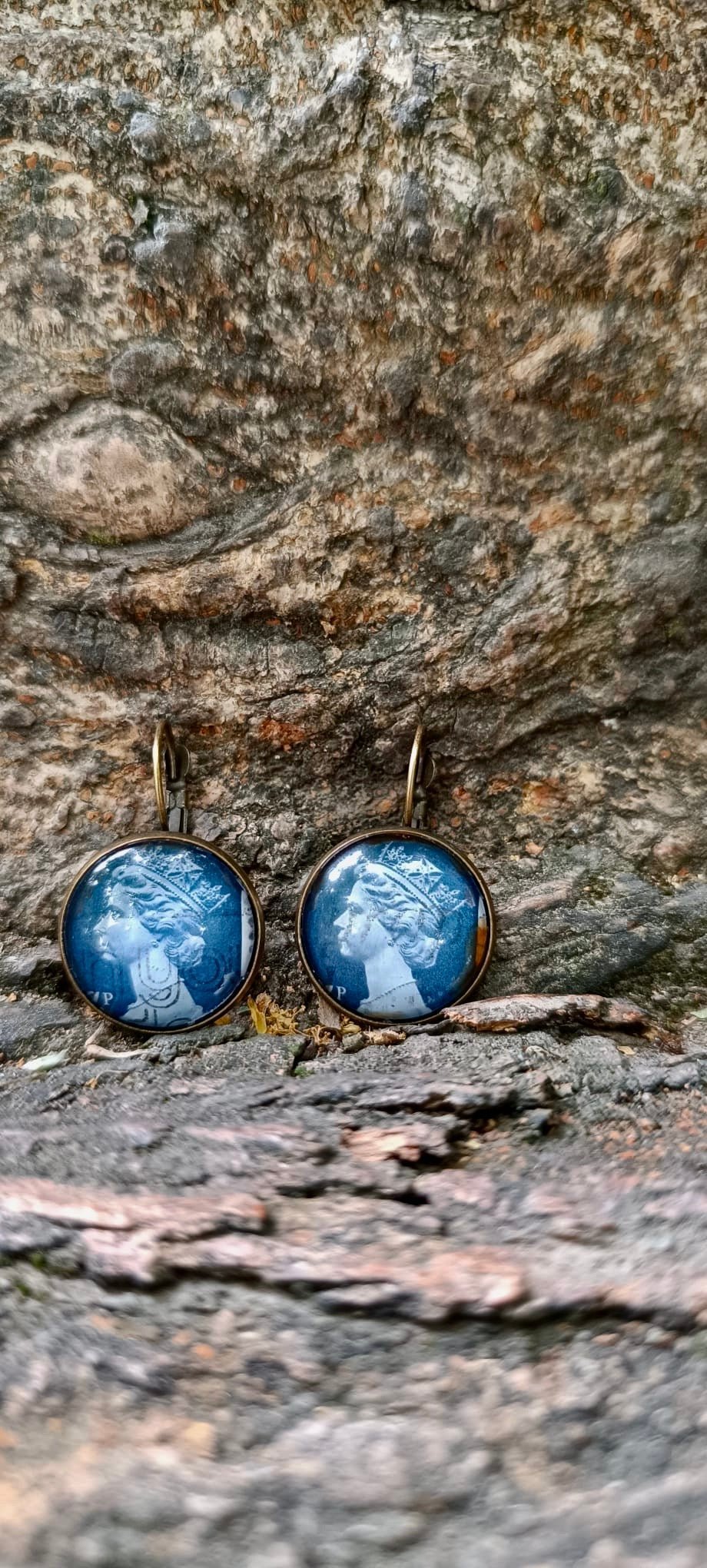 Orecchini Elisabetta II - "Everyday Queen" - Lady Nostalgia