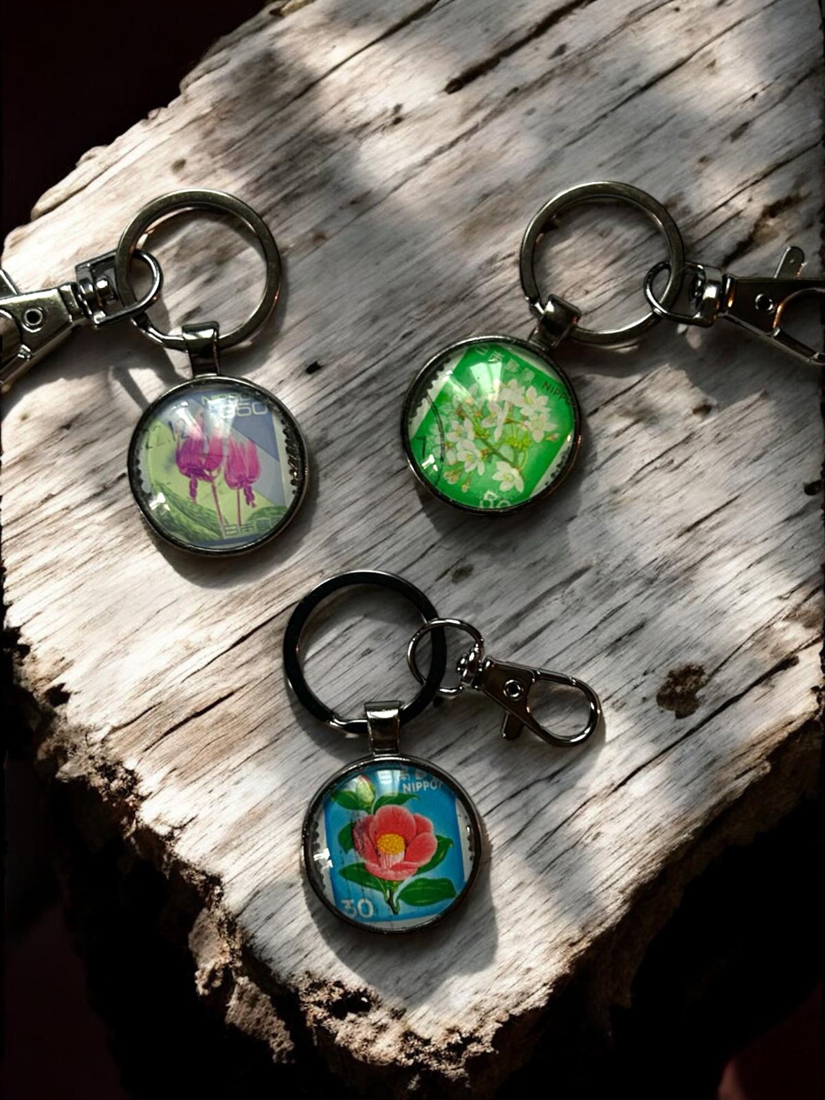 Portachiavi - Fiori di Ciliegio Giapponese - Lady Nostalgia