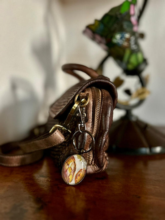 Portachiavi - Giardino inglese Tulipani Dorati - Lady Nostalgia