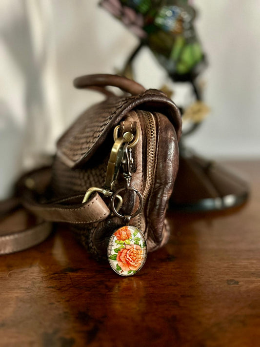 Portachiavi - Rose of Glamis - Lady Nostalgia