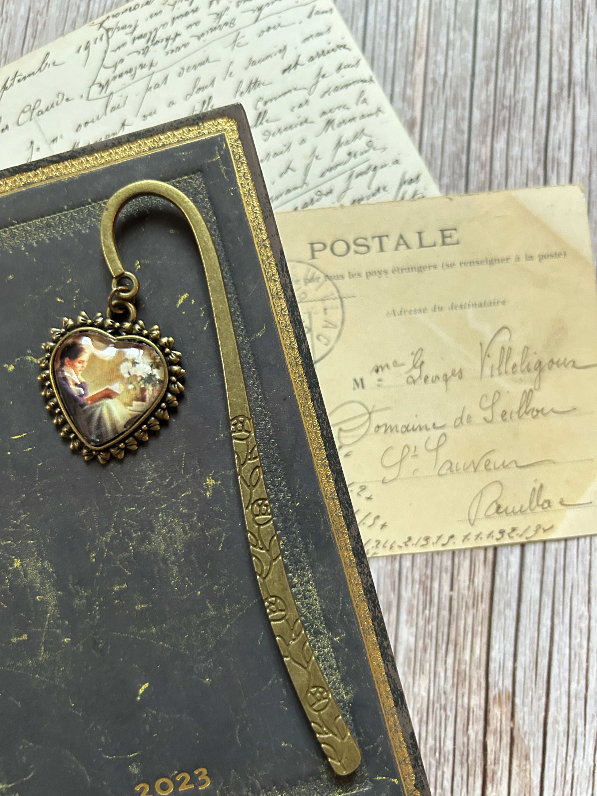 Segnalibro artistico romantico - L'arte russa incontra l'amore per la lettura 💕 - Lady Nostalgia