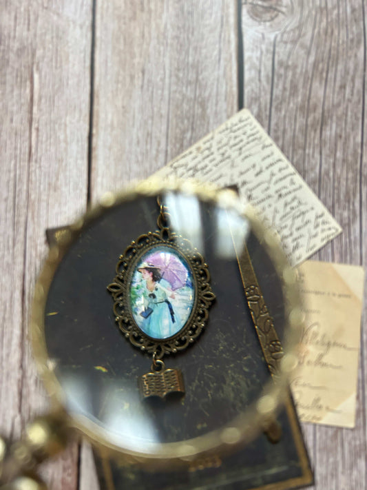 Segnalibro gioiello Lettrice Misteriosa - Lady Nostalgia