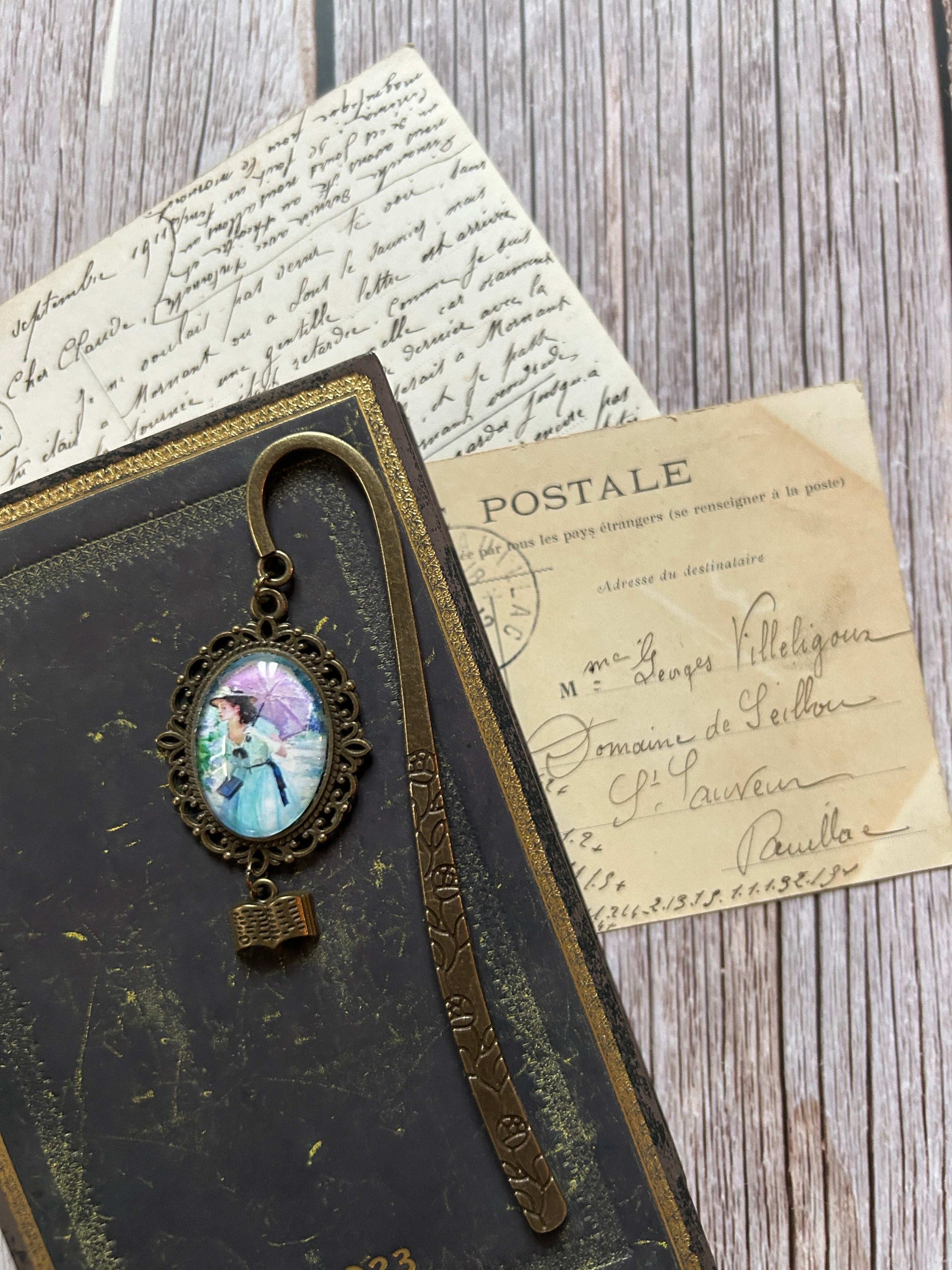 Segnalibro gioiello Lettrice Misteriosa - Lady Nostalgia