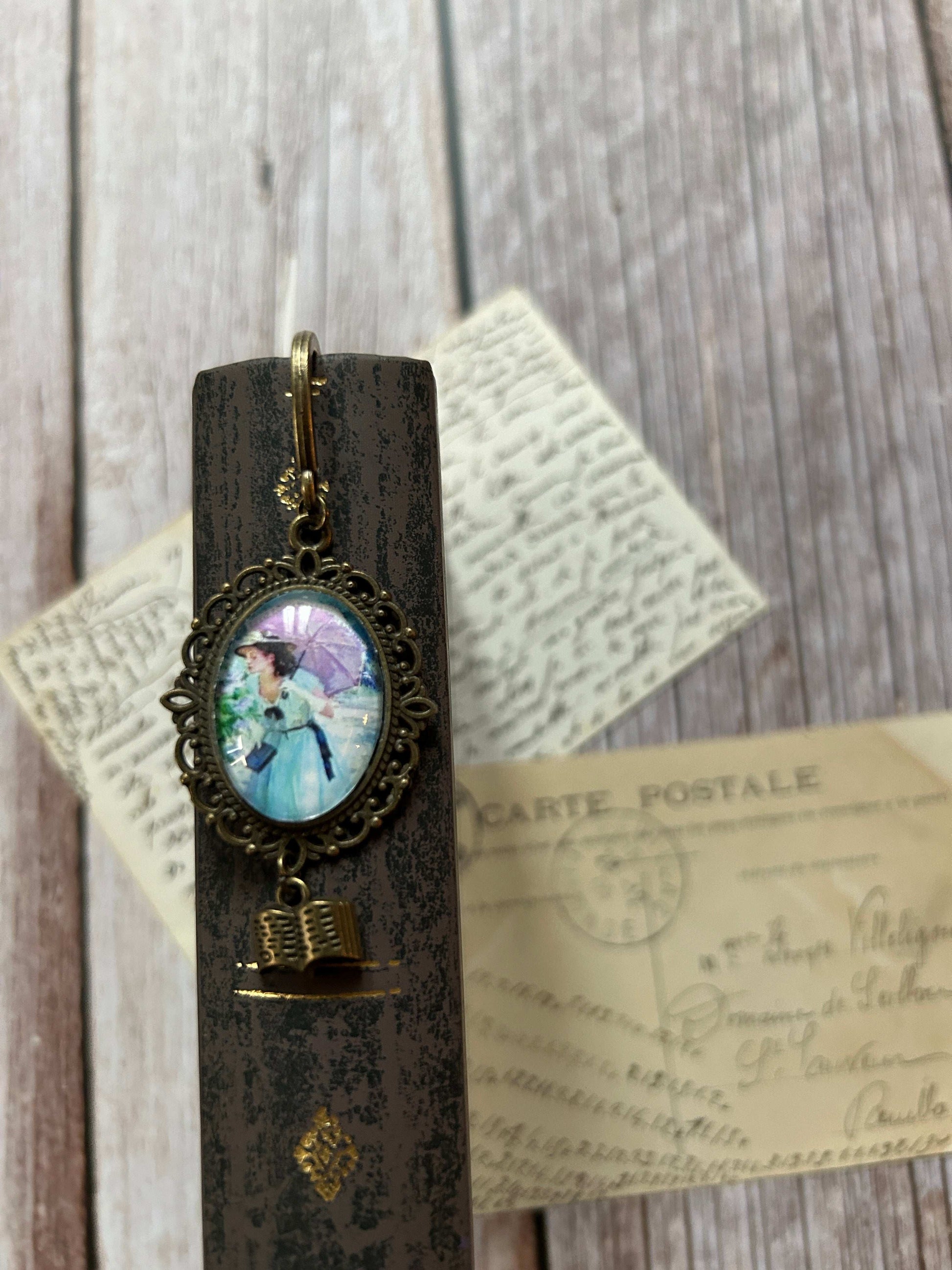 Segnalibro gioiello Lettrice Misteriosa - Lady Nostalgia