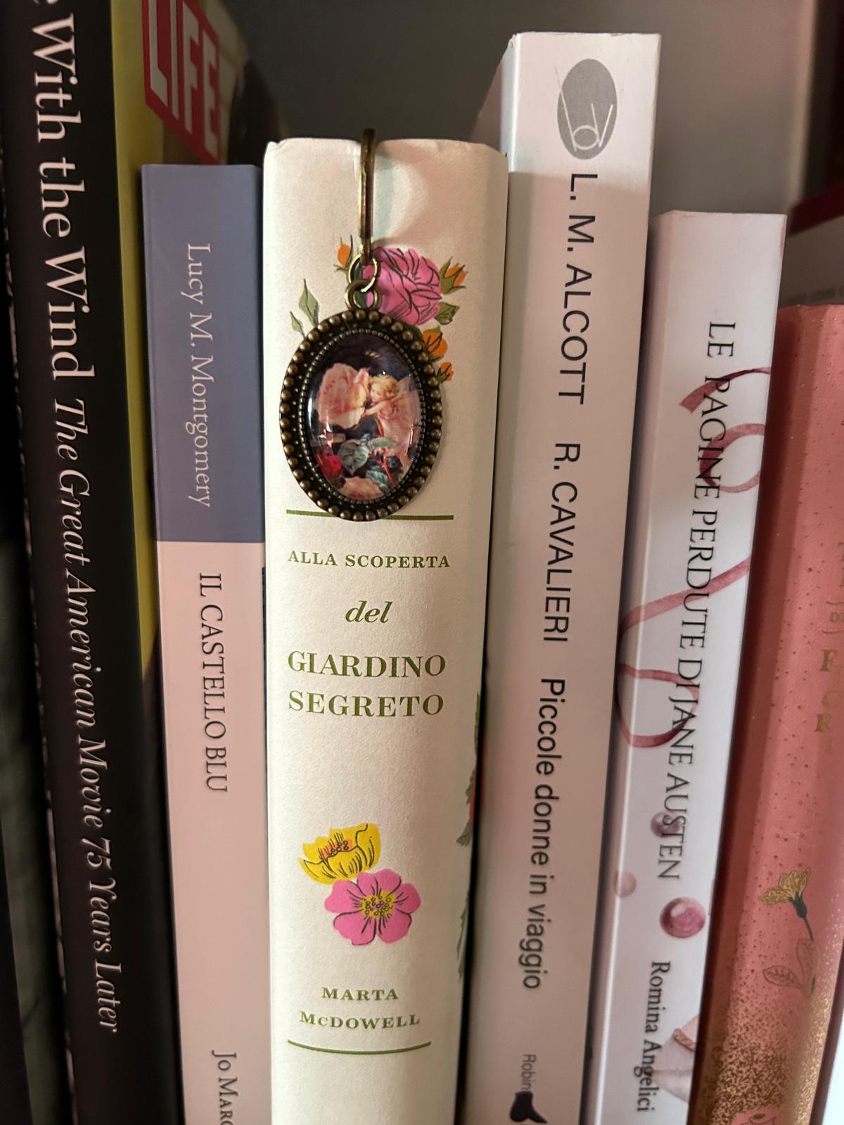 Segnalibro gioiello rose - Cicely Mary Barker - Lady Nostalgia