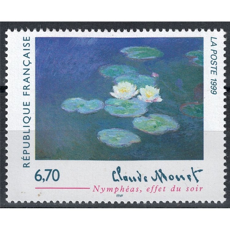 Segnalibro Ninfee Monet Francia 1999 - Gioiello Impressionista - Lady Nostalgia