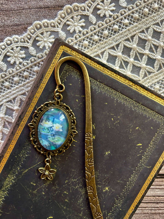 Segnalibro Ninfee Monet Francia 1999 - Gioiello Impressionista - Lady Nostalgia