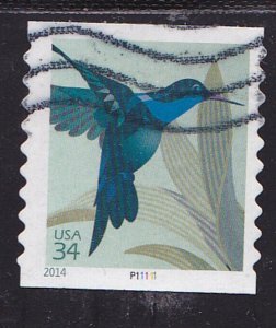 Segnalibro Omaggio - Colibrì Blu USA 2014 - Lady Nostalgia