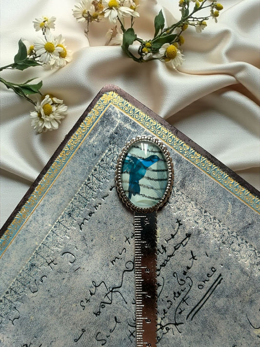 Segnalibro Omaggio - Colibrì Blu USA 2014 - Lady Nostalgia