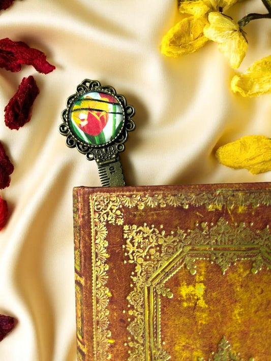 Segnalibro primaverile - Tulipano da francobollo USA🌷 - Lady Nostalgia