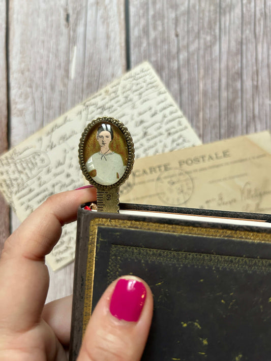 Segnalibro righello Emily Dickinson - Lady Nostalgia