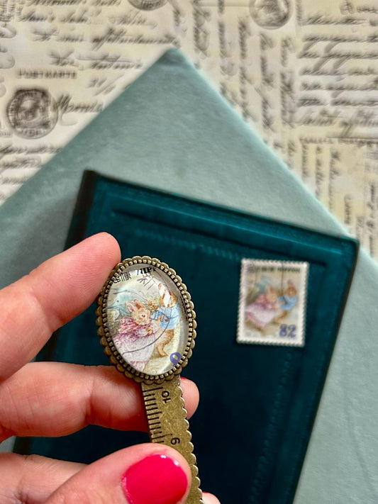 Segnalibro righello Peter Rabbit controvento - Lady Nostalgia