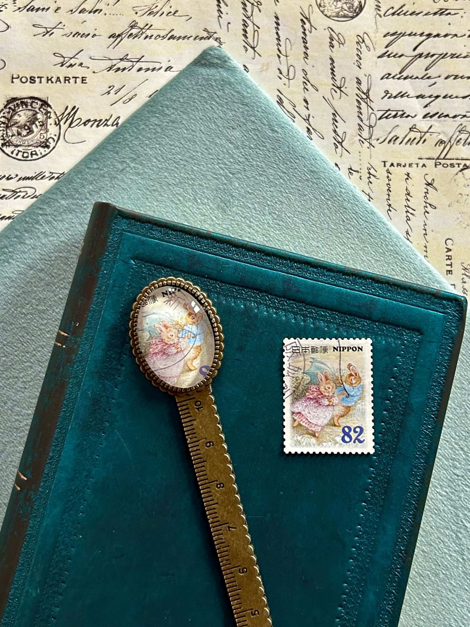 Segnalibro righello Peter Rabbit controvento - Lady Nostalgia