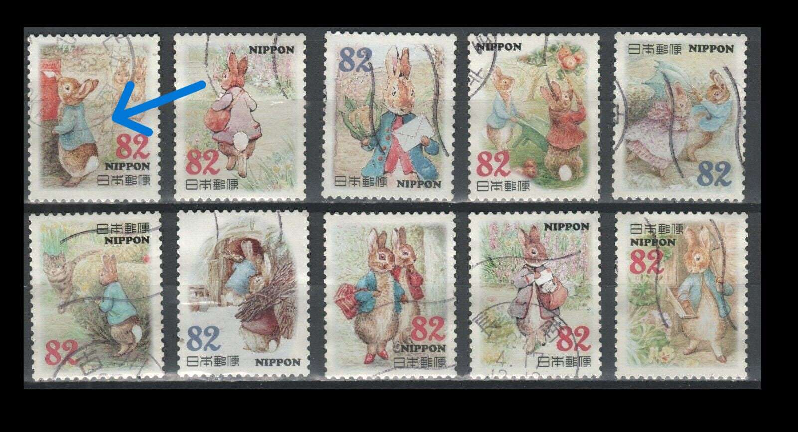 Segnalibro righello - Peter rabbit postino - Lady Nostalgia