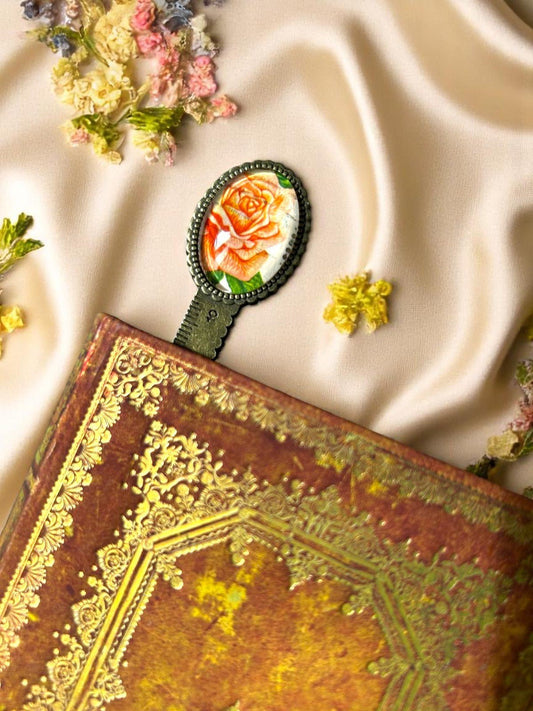 Segnalibro rosa inglese - Eleganza reale e tradizione botanica 🌹 - Lady Nostalgia
