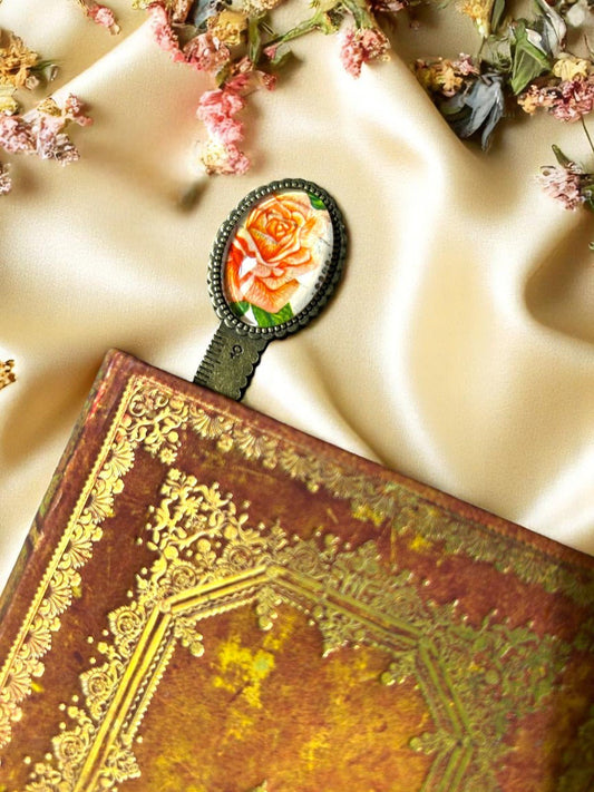 Segnalibro rosa inglese - Eleganza reale e tradizione botanica 🌹 - Lady Nostalgia