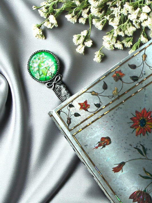 Segnalibro sakura artigianale - Poesia orientale fatta a mano 🌸 - Lady Nostalgia