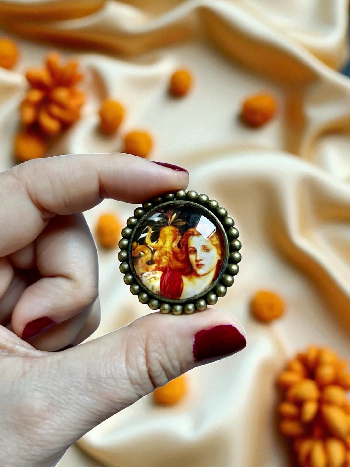 Spilla Giardino dell'Anima De Morgan Flora | Gioielli Preraffaelliti | - Lady Nostalgia