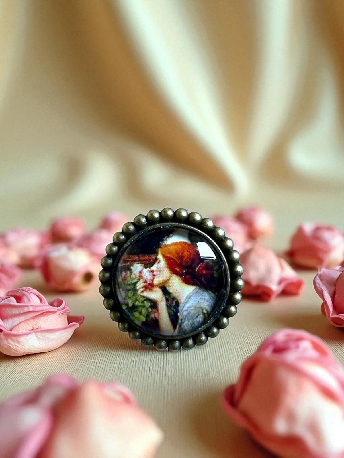 Spilla L'Anima della Rosa Waterhouse | Soul of the Rose Preraffaelliti | Lady Nostalgia - Lady Nostalgia