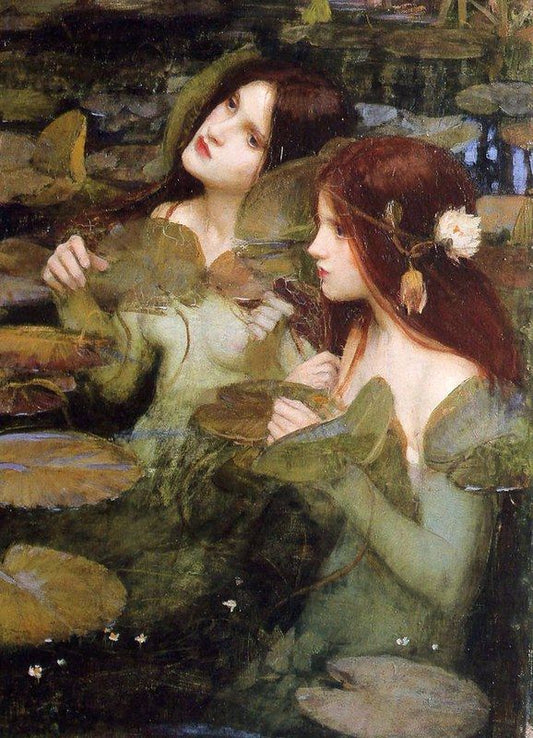 Spilla Ninfe d'Acqua Waterhouse | Hylas e le Ninfe Preraffaelliti | Lady Nostalgia - Lady Nostalgia