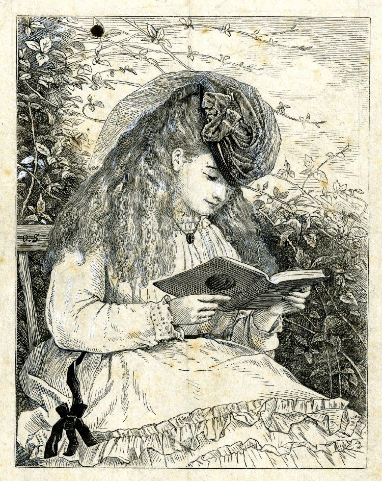 Spilla Pagine Segrete Vintage | Lettrice d'Epoca Lettrici | Lady - Lady Nostalgia