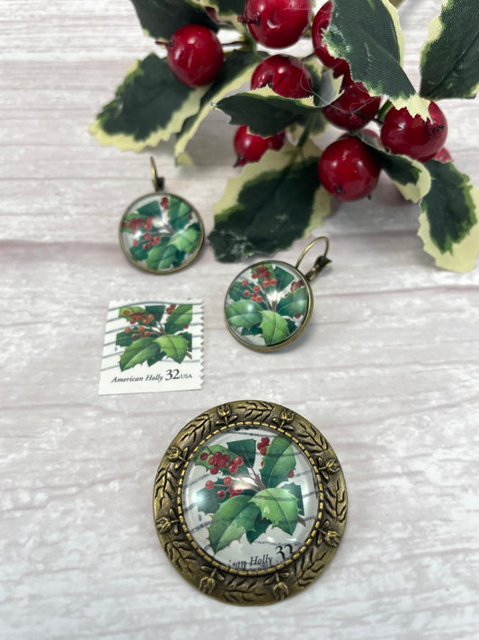 Spilla Natale  Vischio