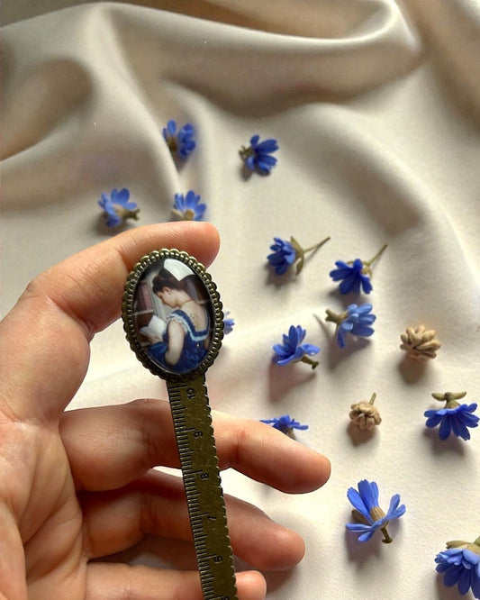 Segnalibro righello "Dans la Bibliothèque" - Toulmouche