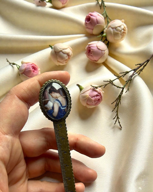 Segnalibro righello "Dans la Bibliothèque" - Toulmouche