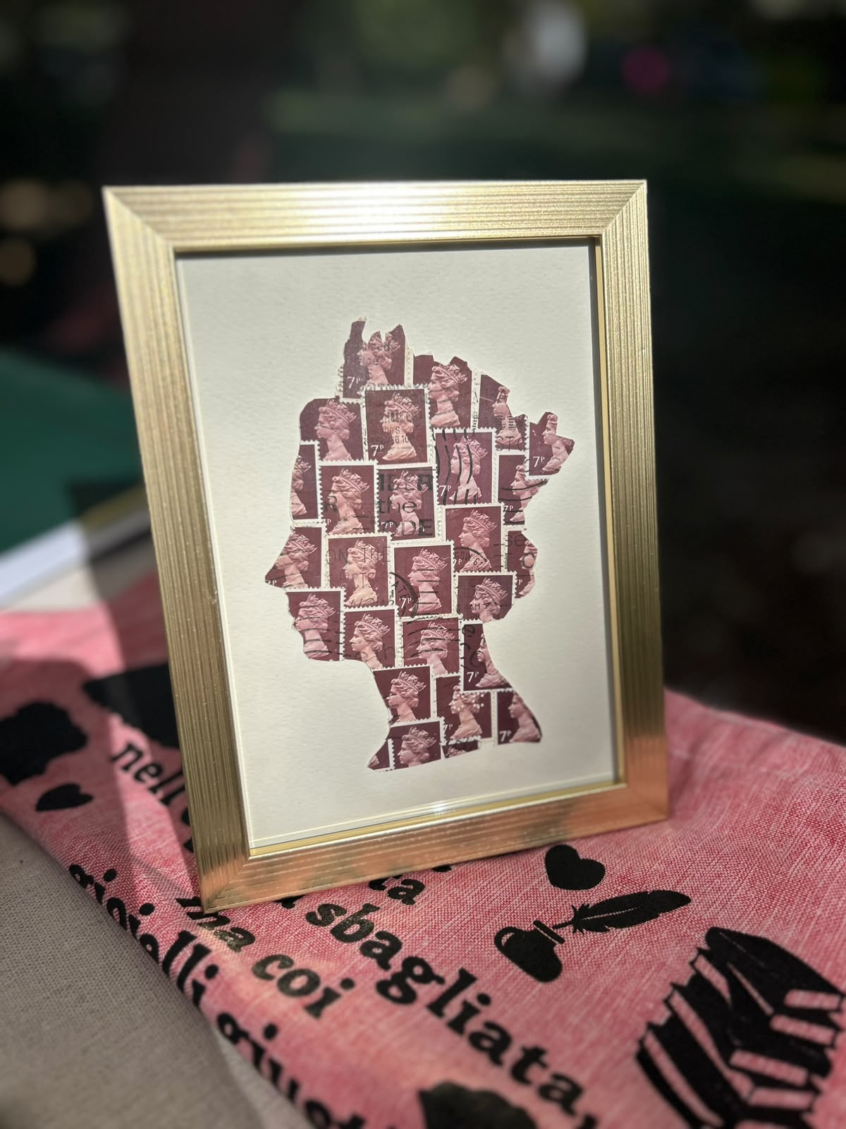 Ordine personalizzato Claudia, quadro Regina Elisabetta