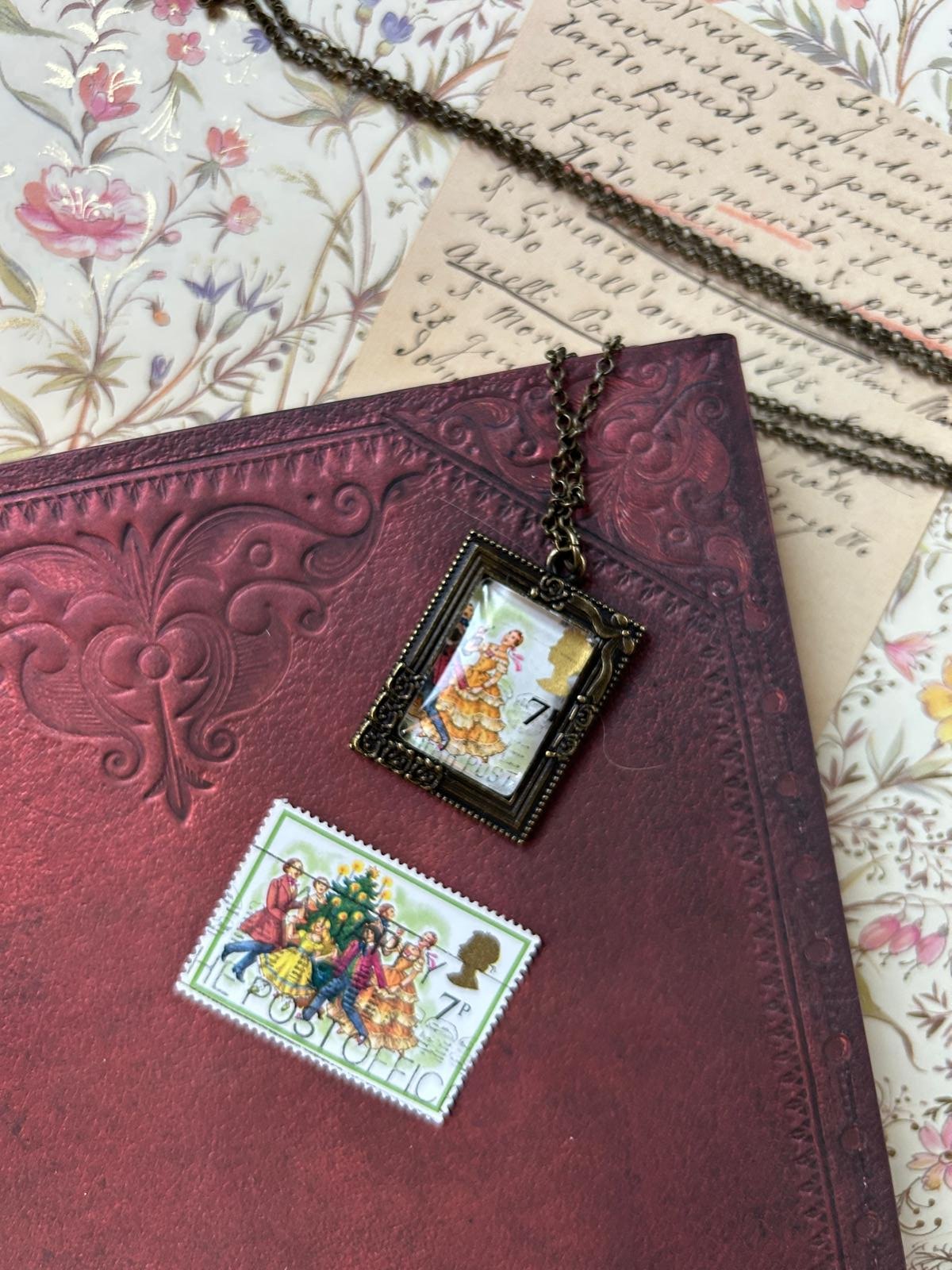 Collana Natale Vittoriano - dettaglio