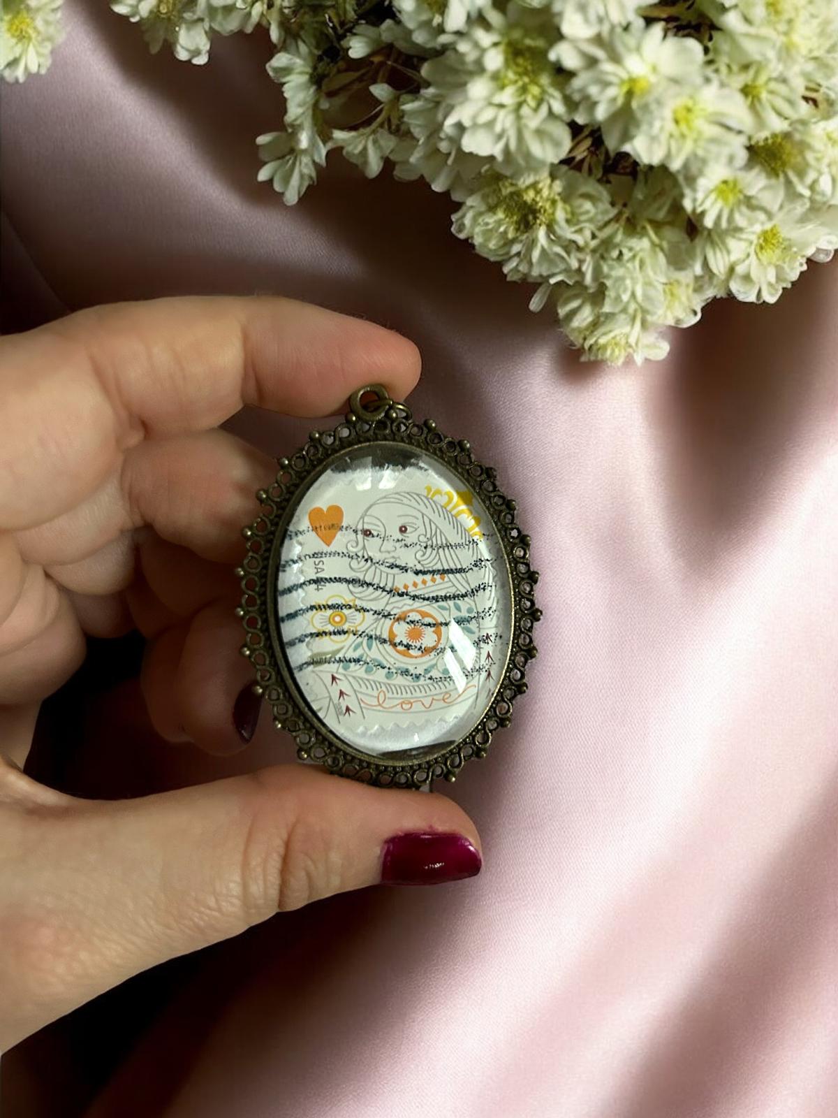 COLLANA CARTA DA GIOCO - BELLEZZA INDOMITA - Lady Nostalgia