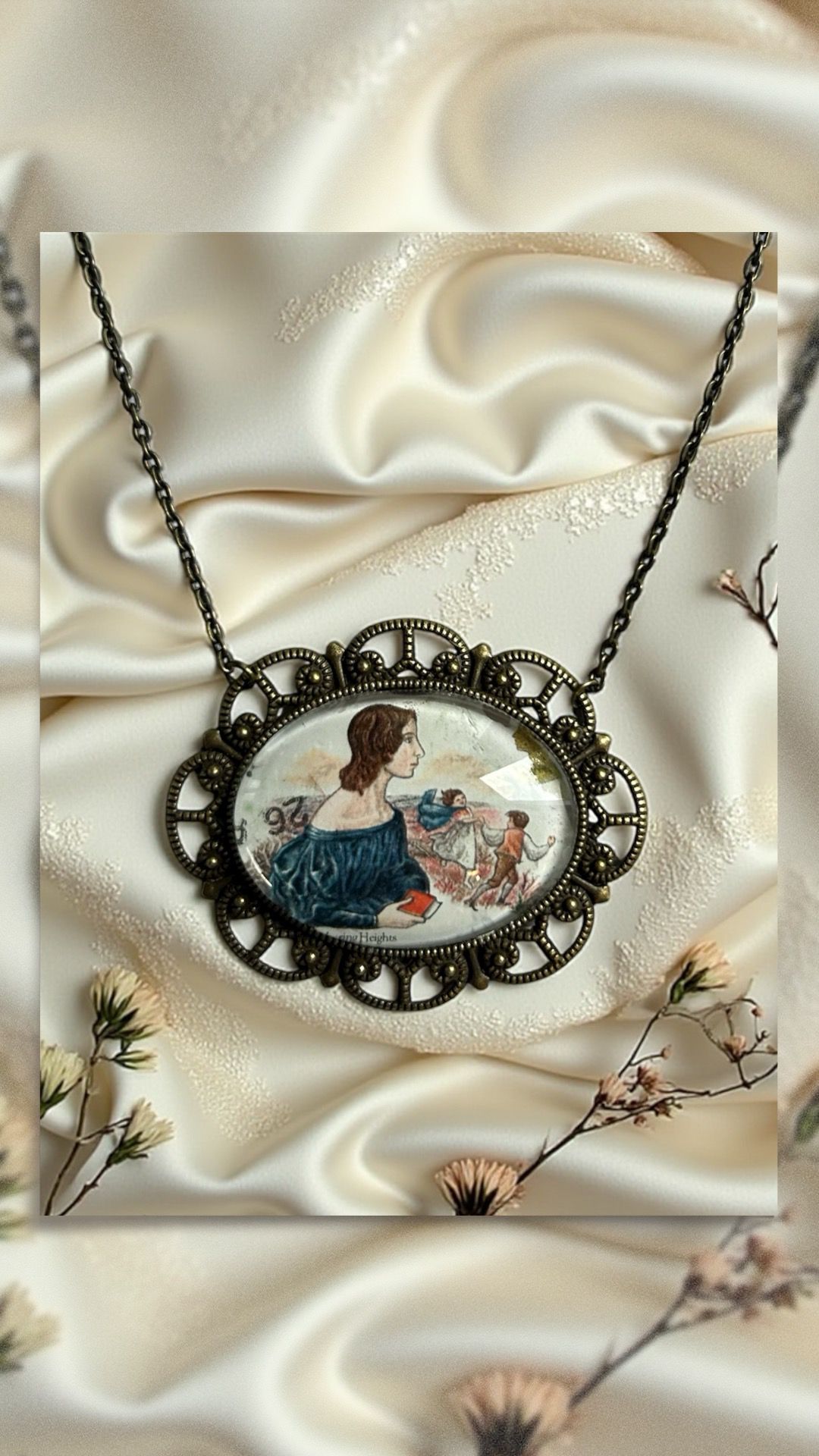 Collana "Cime Tempestose" Emily Brontë - Lady Nostalgia