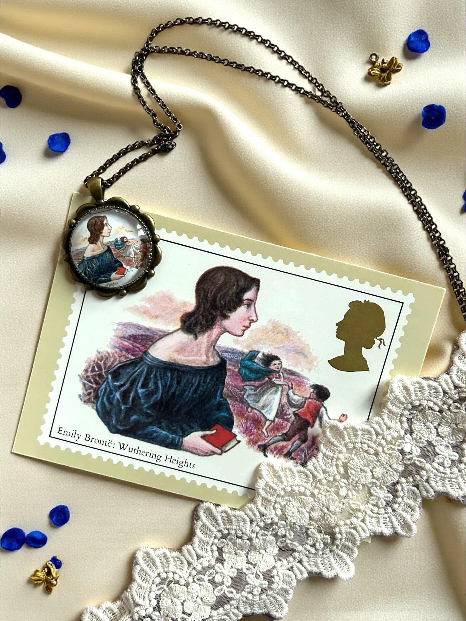 Collana Emily Brontë (francobollo GB 1980) - Lady Nostalgia