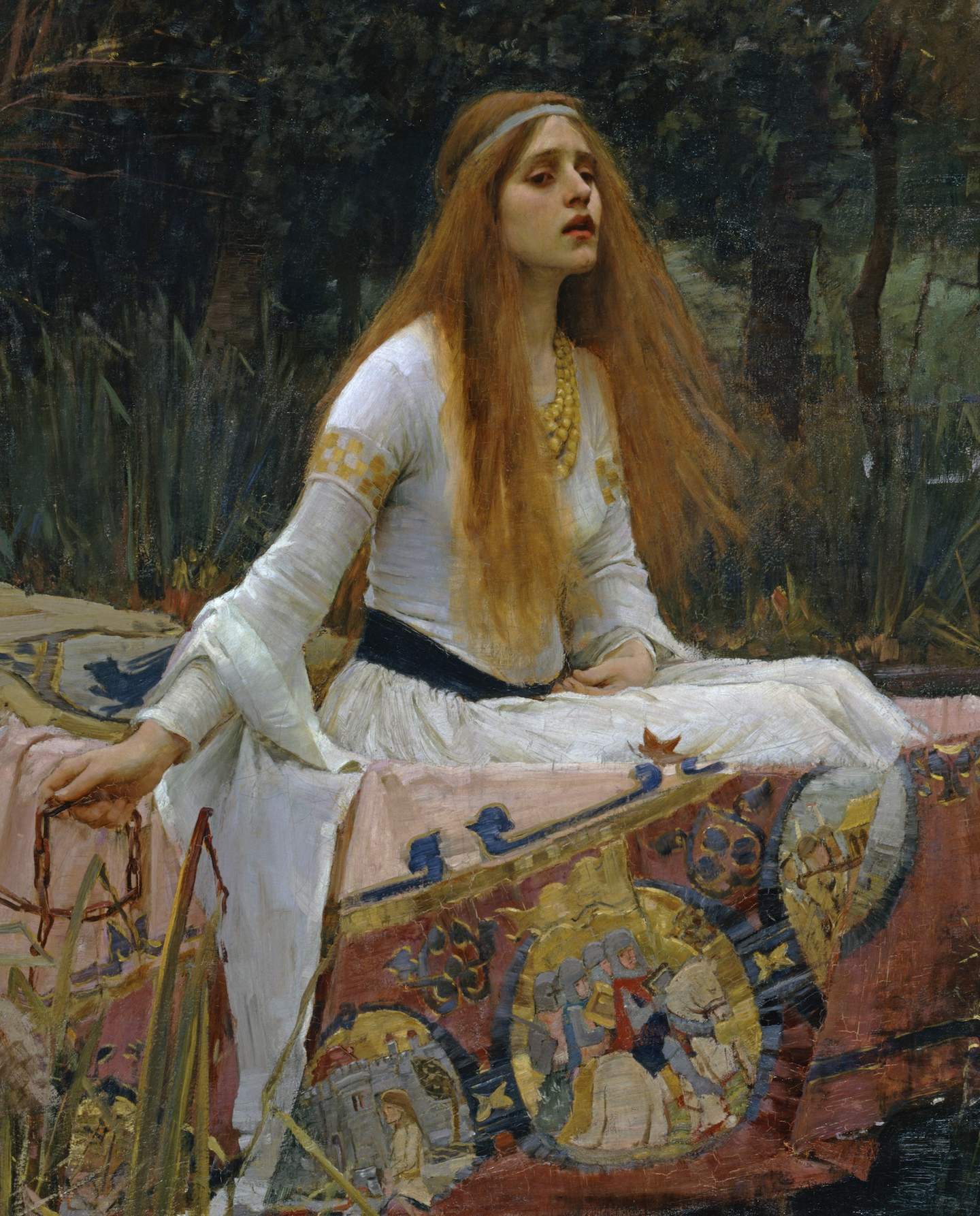 Collana Lady of Shalott Waterhouse Preraffaellita - Lady Nostalgia