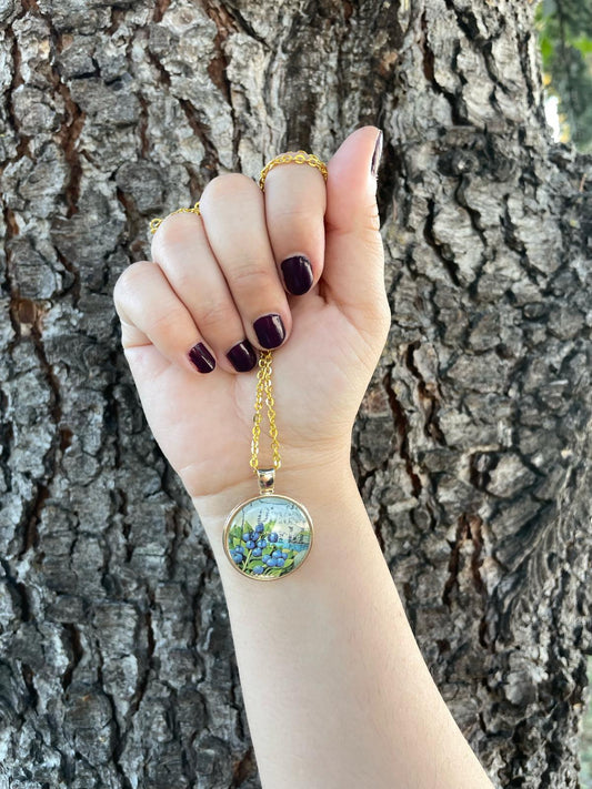 Collana Mirtilli (francobollo Canada 1992) - Lady Nostalgia