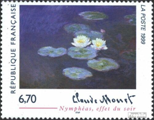 Collana Ninfee - Monet (francobollo Francia 1999) - Lady Nostalgia
