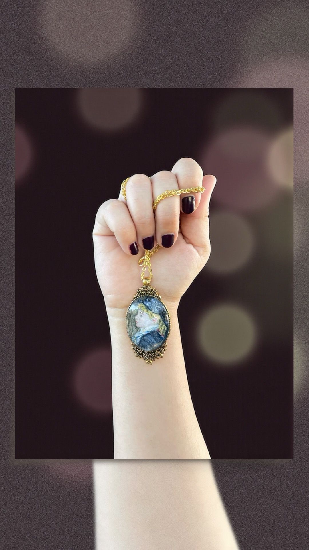 Collana Renoir (francobollo Francia 1968) - Lady Nostalgia